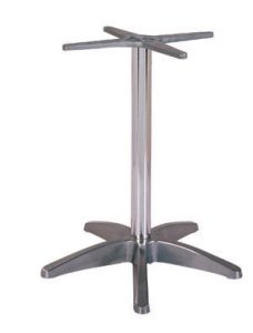 Aluminum five leg table base